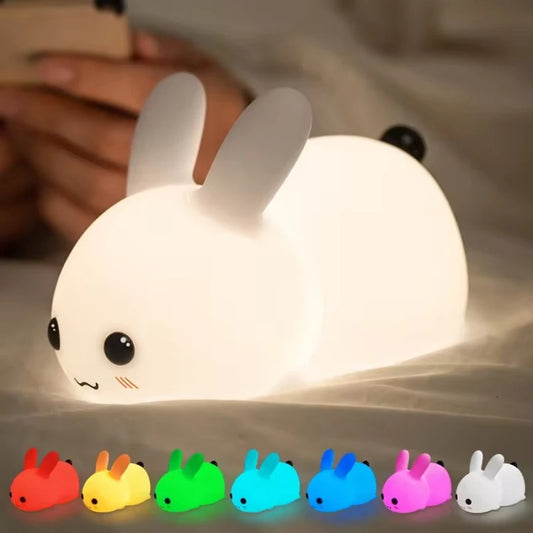 2 Veilleuse Led rechargeable - Bunny le Lapin 2